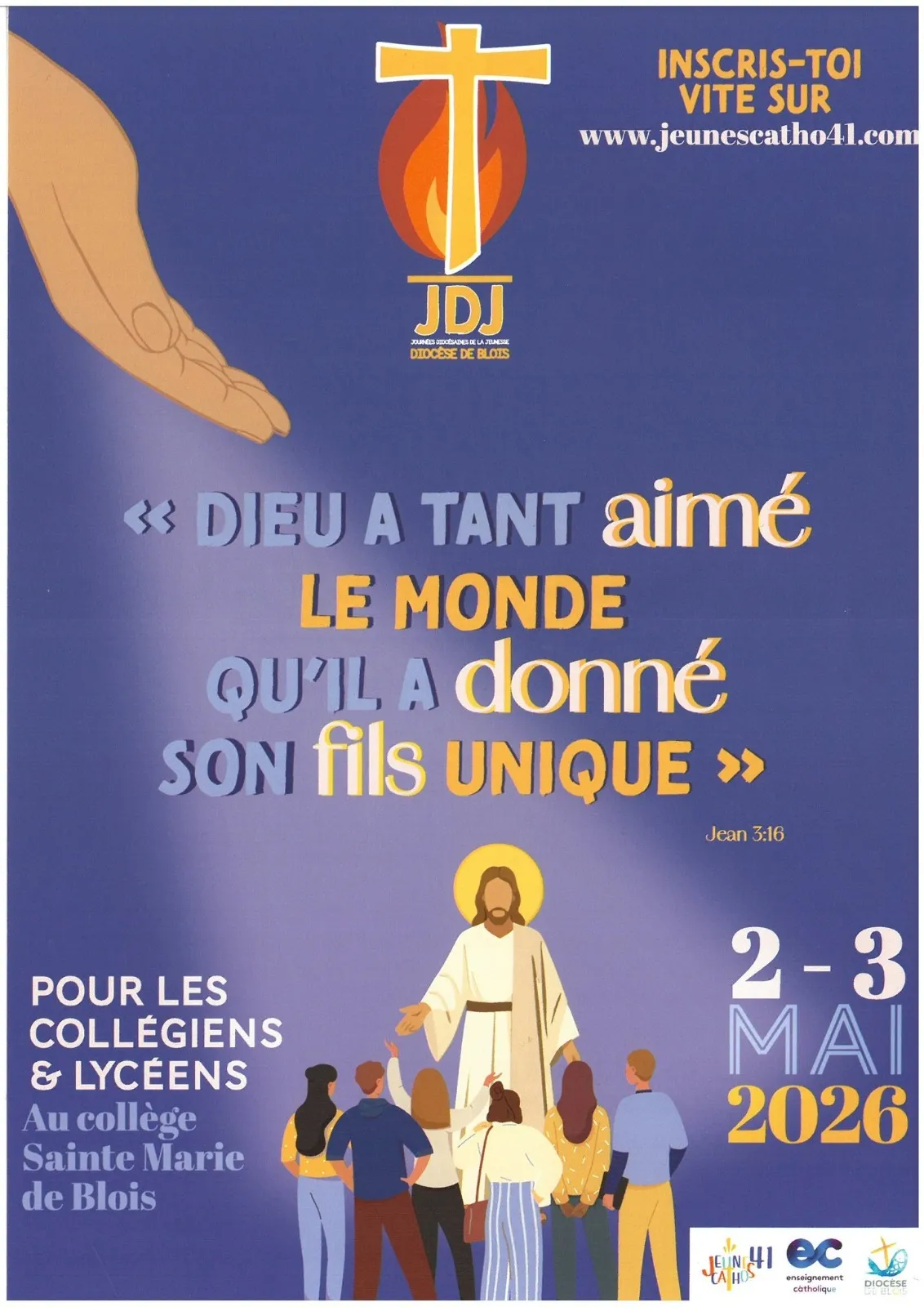 Journées diocésaines de la Jeunesse (2-3 mai 2026)